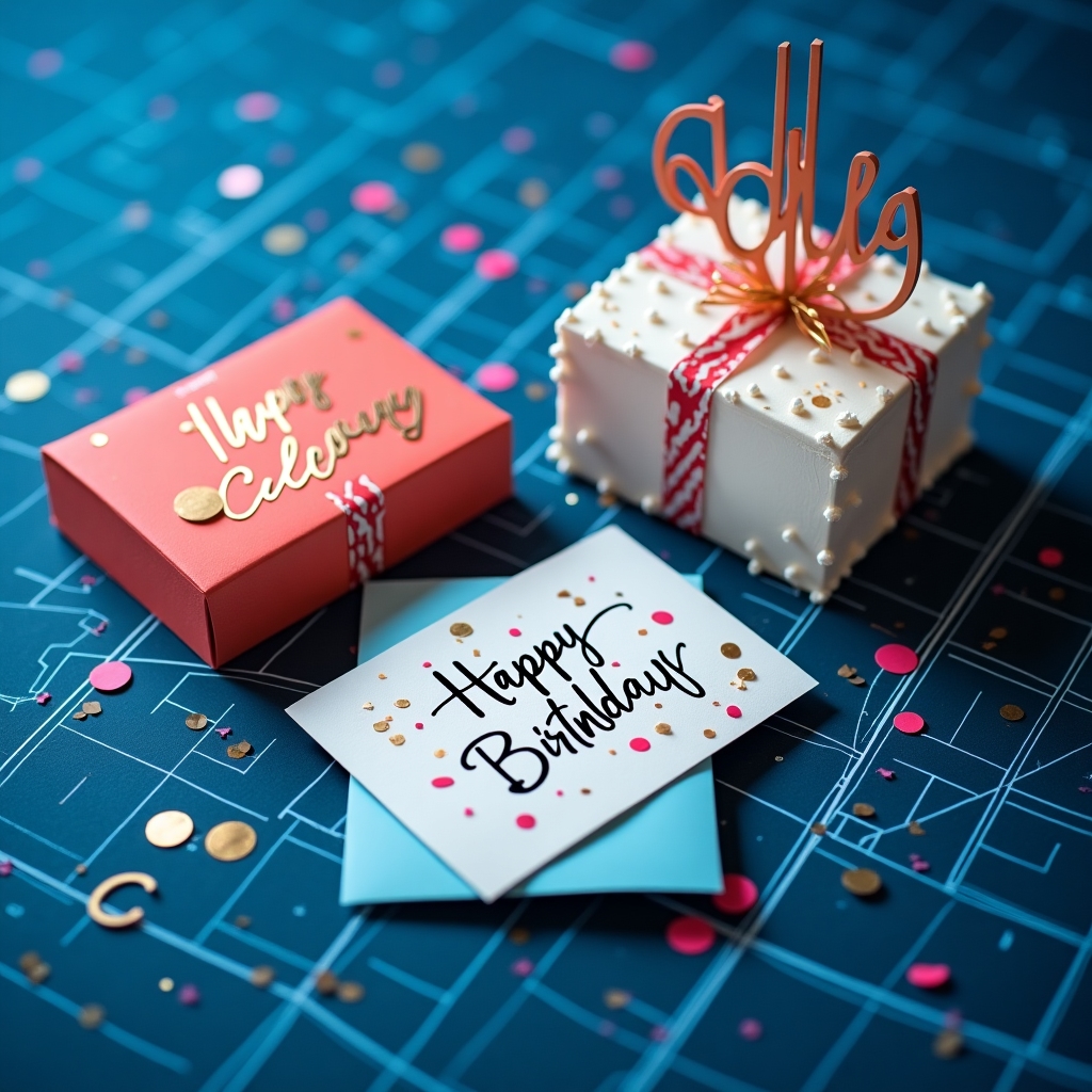 Birthday gift card collection